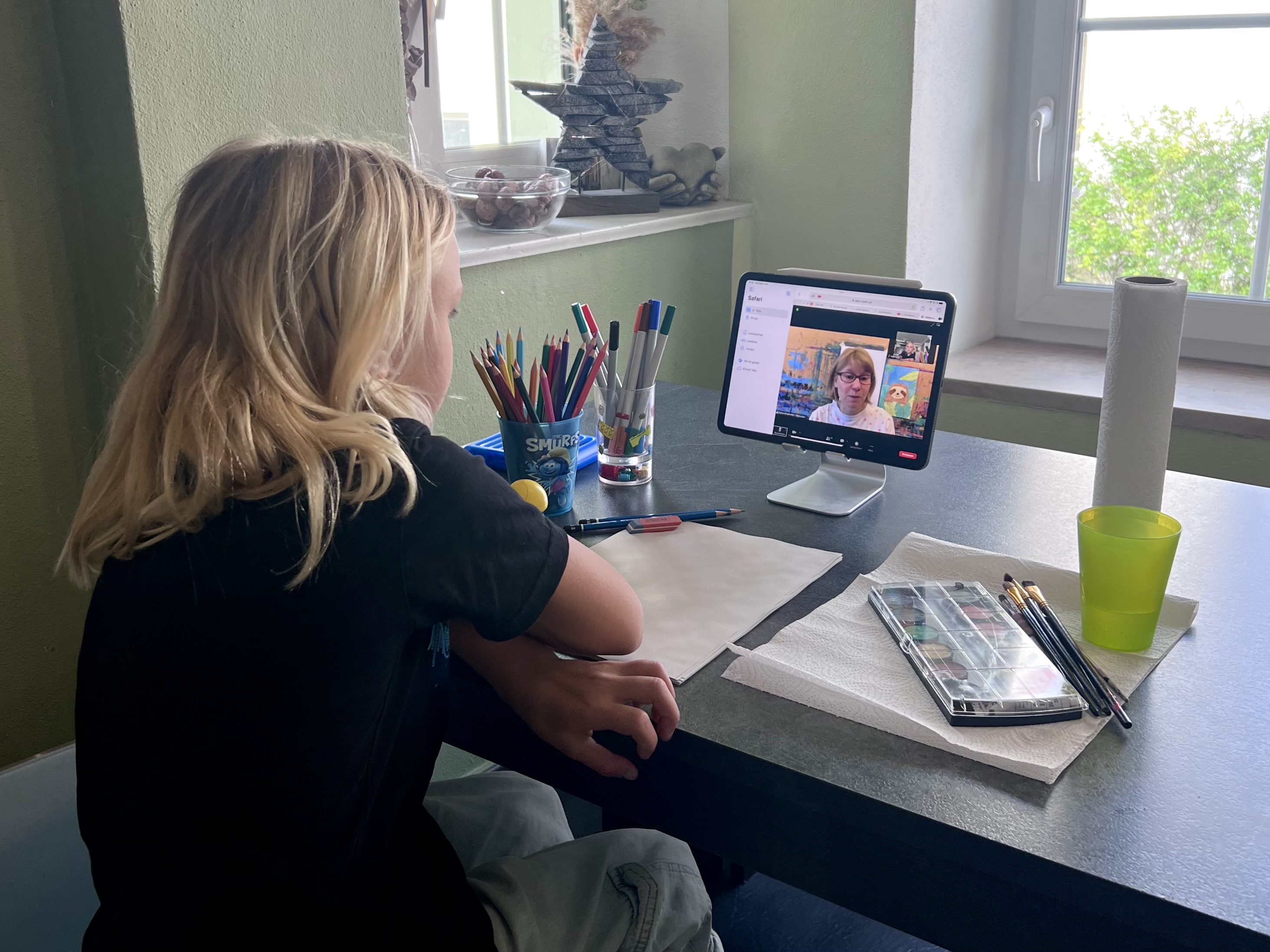 Online Malkurs mit Kursfreunde: Erfahrungsbericht