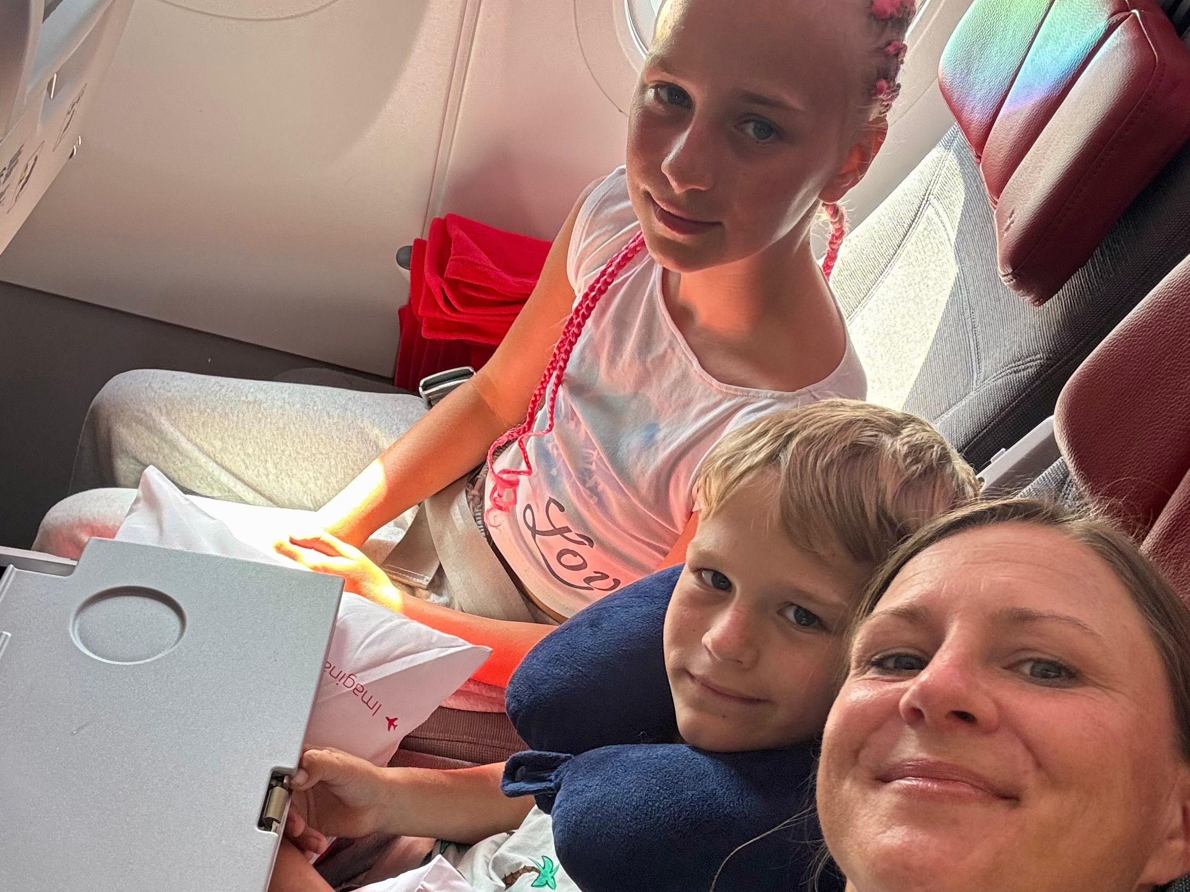 Iberia Erfahrungen mit Kindern München Madrid Santo Domingo