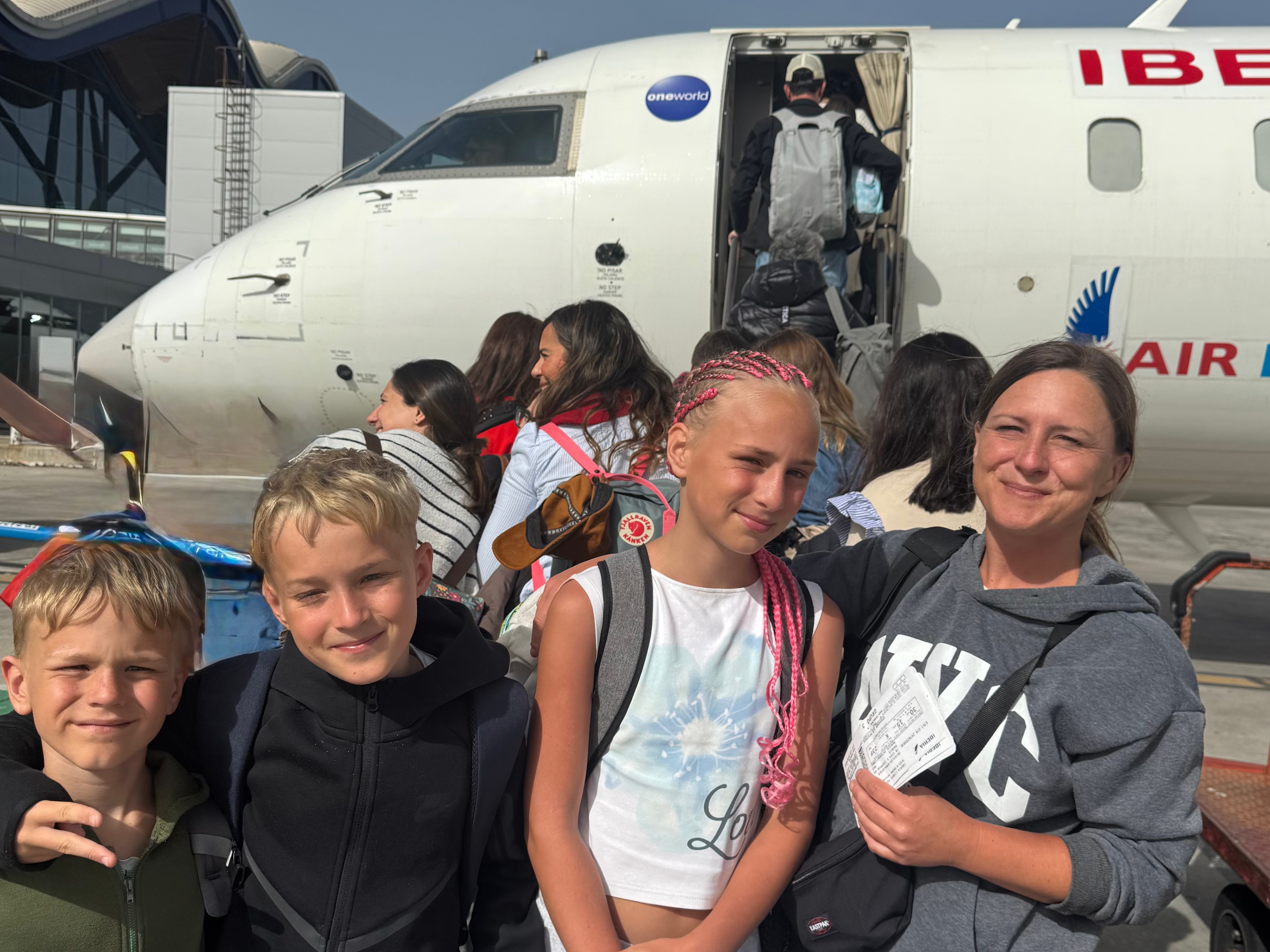 Air travel with kids tips and tricks